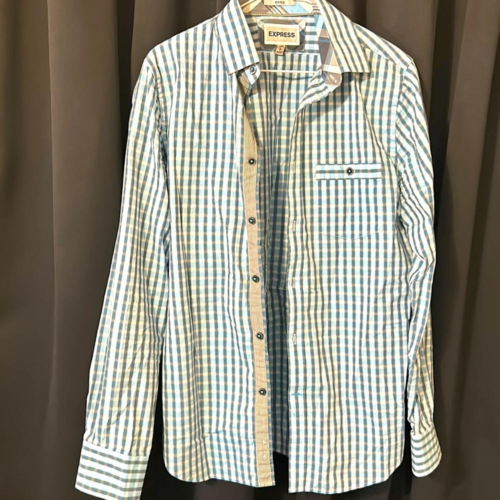 Express men’s button down shirt